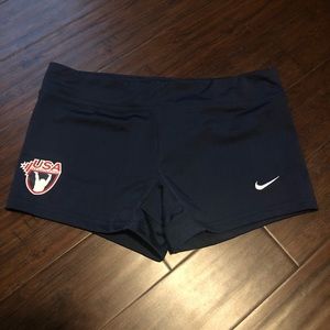Nike USA Weightlifting navy shorts